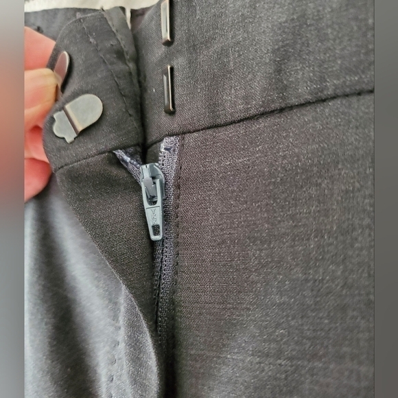 Babaton Gray Wide Leg Pants - Picture 2 of 8